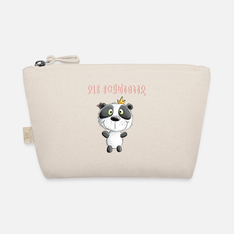 Big sister panda bear princess Organic Pouch