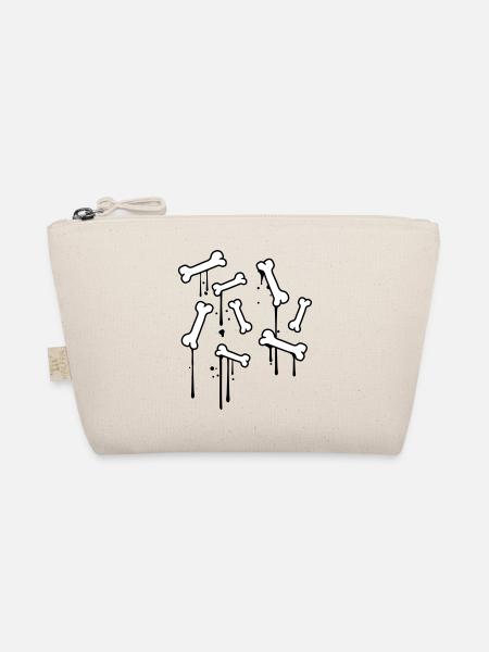 graffiti gouttes os modèle morts beaucoup de squelette - Trousse biologique - nature - Devant