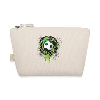 Ballon de football graffiti vert - Trousse biologique - nature - Devant