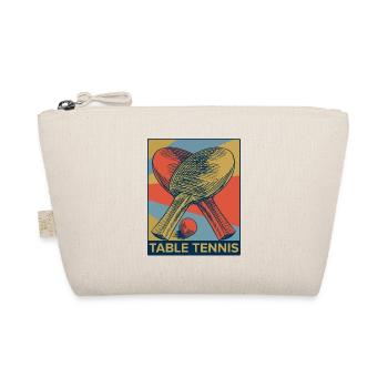 Tischtennis - Bio-Täschchen - Natur - Vorne
