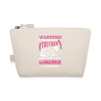 Warning I belong to a trucker - road rage - Trousse biologique - nature - Devant