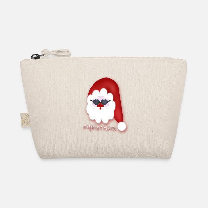 Christmas - cooler Weihnachtsmann Bio-Täschchen
