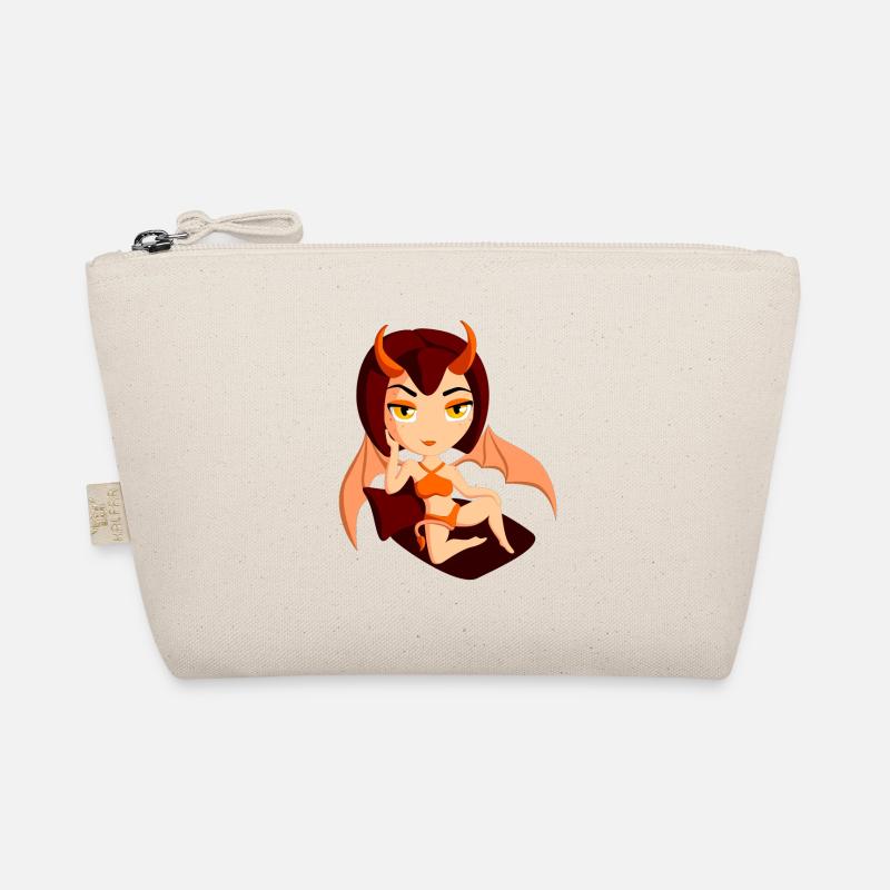 Sexy little devil halloween Organic Pouch