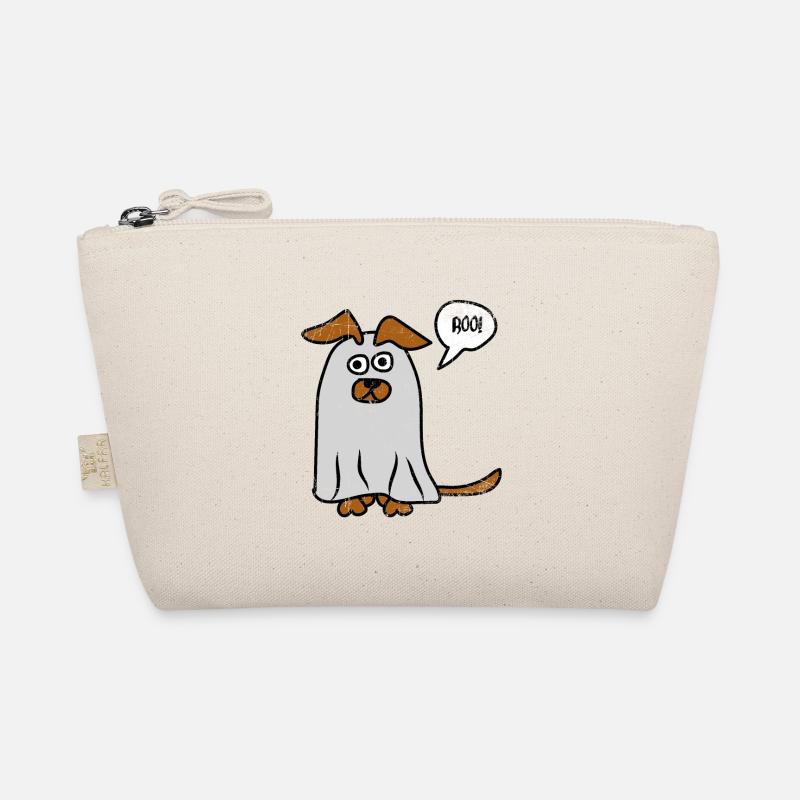 Geist Unheimlich Hund Urlaub Halloween Geschenk Bio-Täschchen