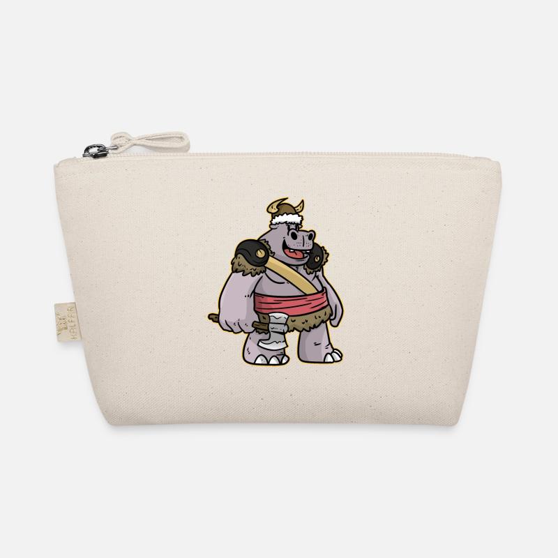Hippo warrior Organic Pouch