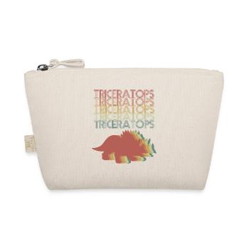 Triceratops - Organic Pouch - nature - Front
