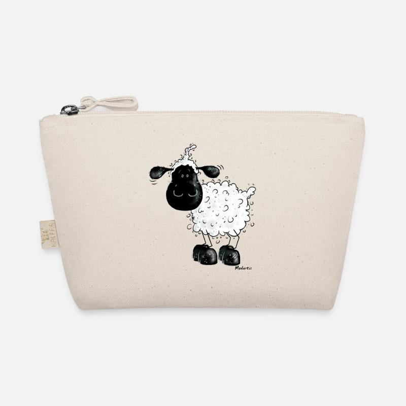 Cute sheep shirt design Organic Pouch
