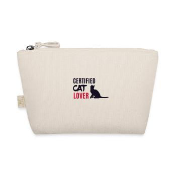 Certified cat lover - Bio-Täschchen - Natur - Vorne