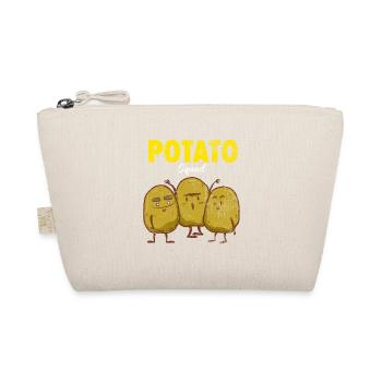 Kartoffel Squad Pommes frittes vegan Geschenk - Bio-Täschchen - Natur - Vorne