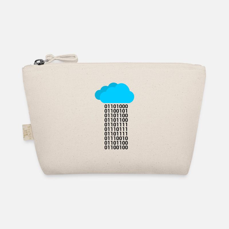 Informatik Binäre Wolke Cloud Bio-Täschchen