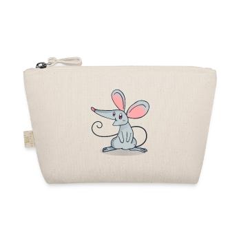 Maus - Bio-Täschchen - Natur - Vorne
