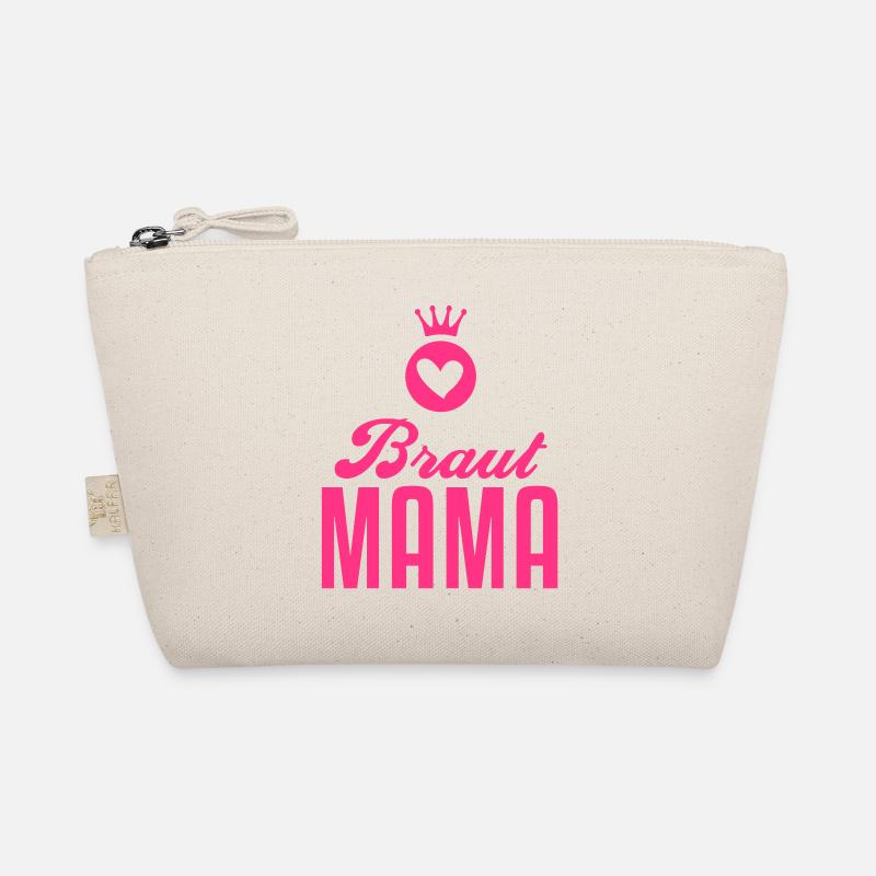 Braut - Mama - Hochzeit - Bride - Mutter - 1C Bio-Täschchen
