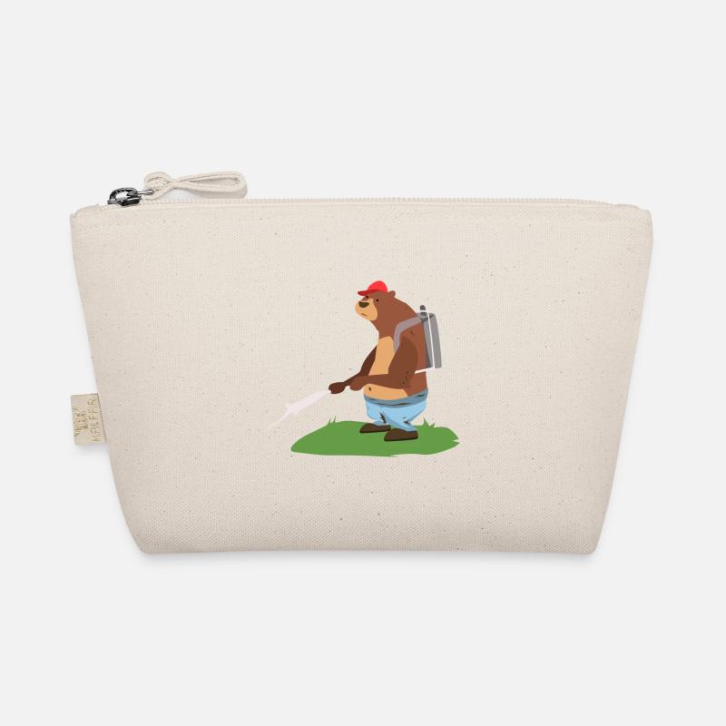 Kammerjäger Bär Plage Kontrolle Arbeiter Geschenk - Bio-Täschchen - Natur