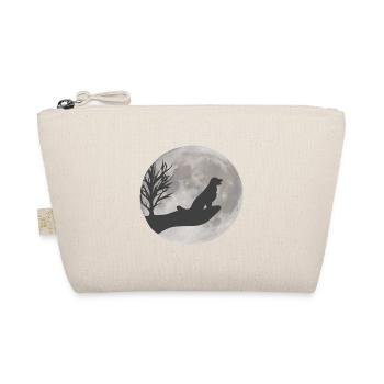 Golden Retriever bei Vollmond im Mondschein - Organic Pouch - nature - Front