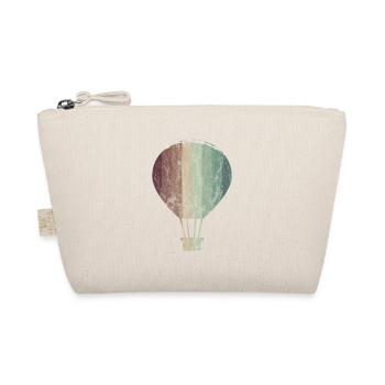 Balloon Air Sky Pilot Hobby Retro Sport - Organic Pouch - nature - Front