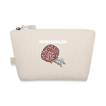 Neurosurgery Brain Surgeon Doctor Gift - Organic Pouch - nature - Front