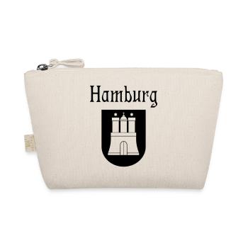 Hamburg Fan - Bio-Täschchen - Natur - Vorne