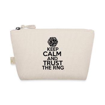 Dice RNG RPG Role-playing Dungeon Funny Gift - Organic Pouch - nature - Front