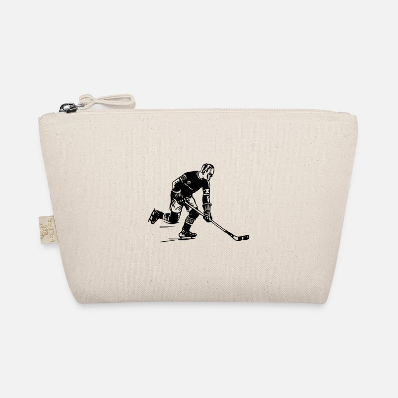 Eishockey - Bio-Täschchen - Natur