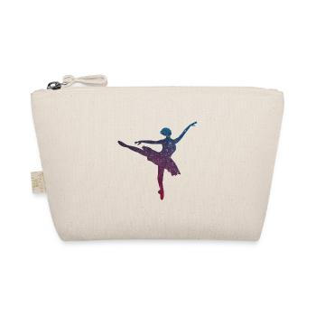 Ballet Dancing Girlfriend Ballerina Gift - Organic Pouch - nature - Front