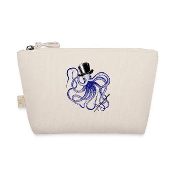 oktopus magier vodoo monster krake tintenfisch ink - Bio-Täschchen - Natur - Vorne