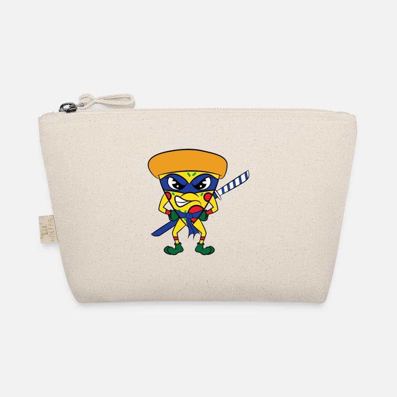 Tshirt "Ninja Pizza" succulent et féroce Cadeau Trousse biologique