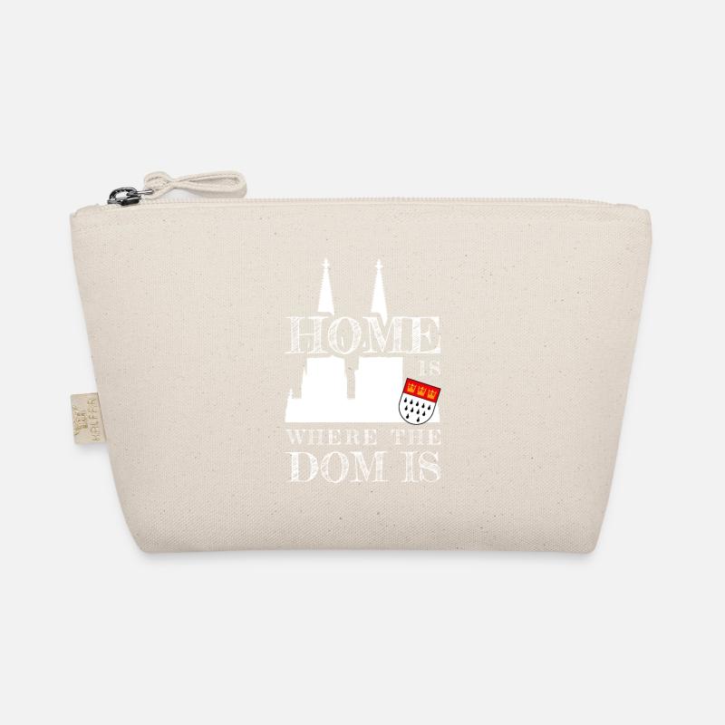 Köln Home Is Where The Dom Is Kölner Karneval Köln - Bio-Täschchen - Natur