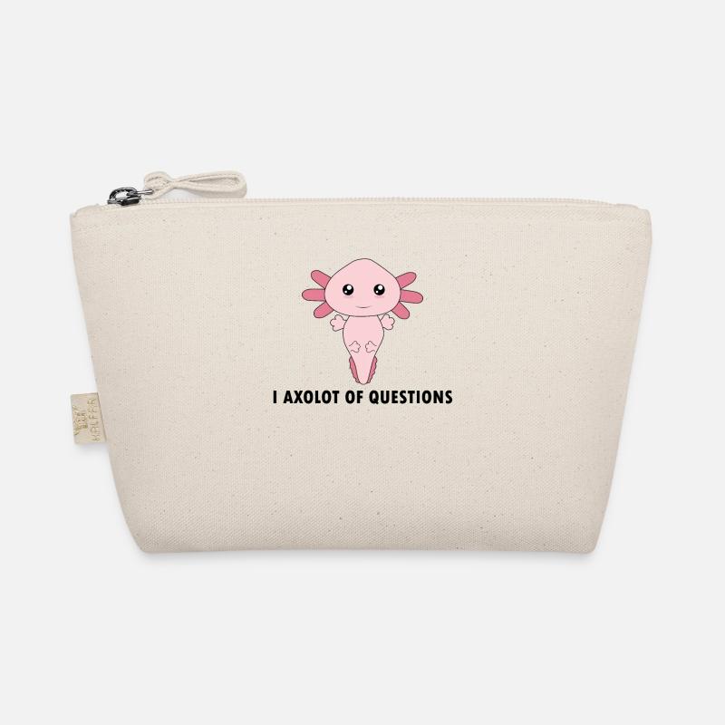 Axolotl Geschenk Bio-Täschchen