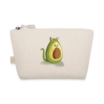Avocado Cat - Organic Pouch - nature - Front