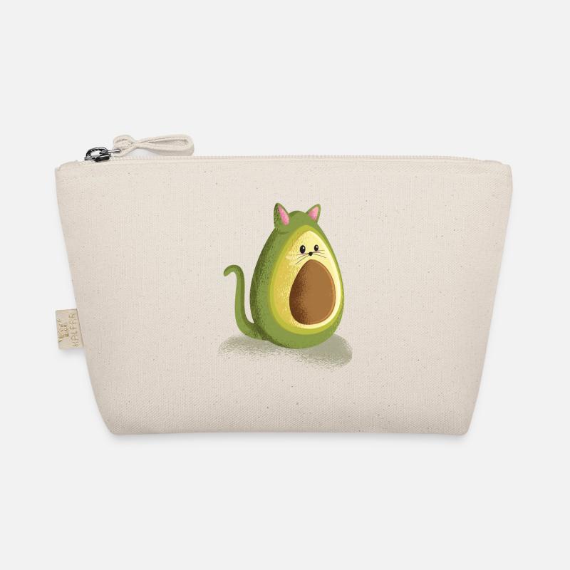 Avocado Cat Bio-Täschchen