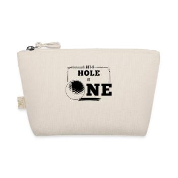 Golf Golfers GolfIng Golf Ball Golfing - Organic Pouch - nature - Front