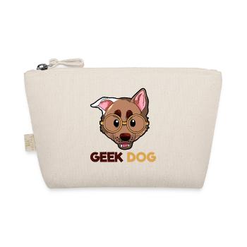 Geek Hund - Bio-Täschchen - Natur - Vorne