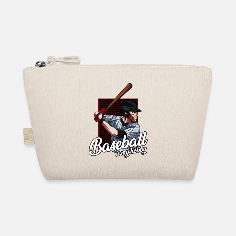Baseball Is My Hobby | Proverbs statement gift - Organic Pouch - nature