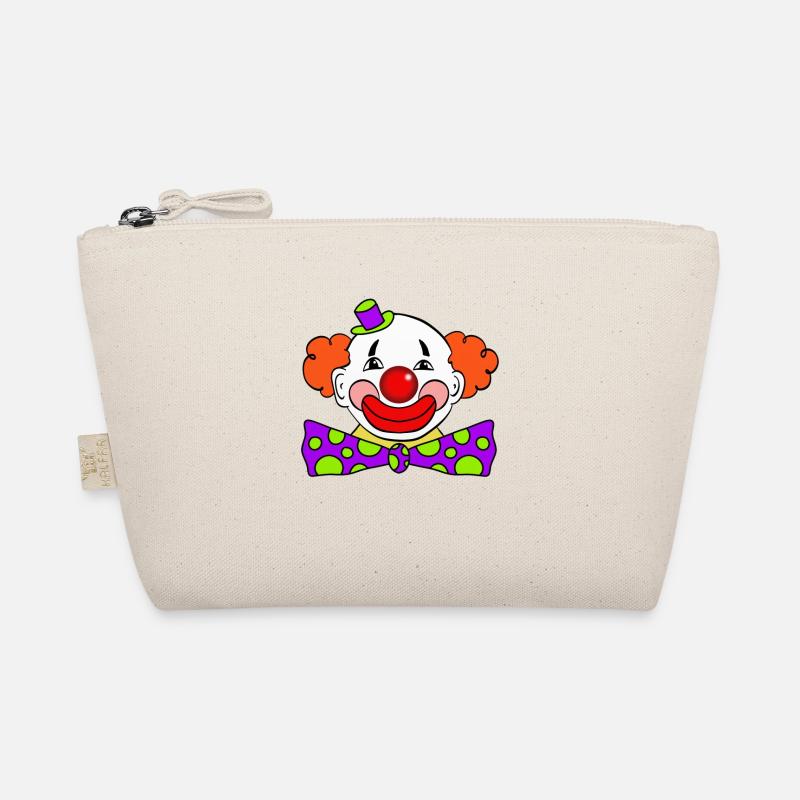 Clown - Bio-Täschchen - Natur