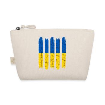 Trendy Ukraine Nationalfarben Modern Land Geschenk - Bio-Täschchen - Natur - Vorne