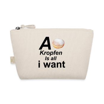 Doughnuts love - Organic Pouch - nature - Front