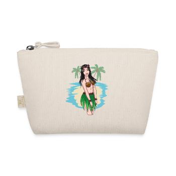 Hawaiian Girls Sexy Holiday Fantasy Sex Erotic - Organic Pouch - nature - Front