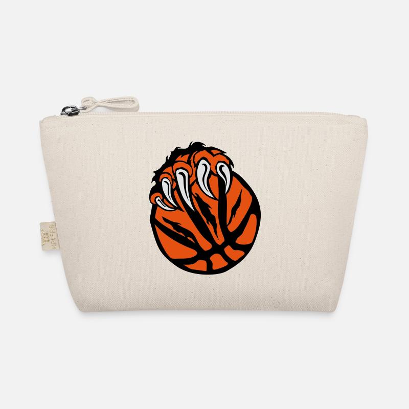 basketball paw claws beast wild bear Organic Pouch