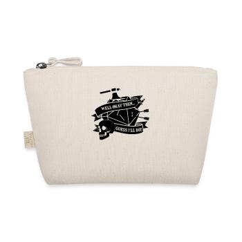 Gamer RPG Dungeon Cube Tabletop Funny Gift - Organic Pouch - nature - Front