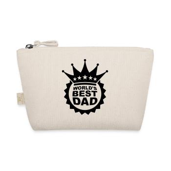Worlds Best Dad Logo - Trousse biologique - nature - Devant