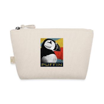 Puffin Island Papagei Taucher Vogel Nord Geschenk - Bio-Täschchen - Natur - Vorne