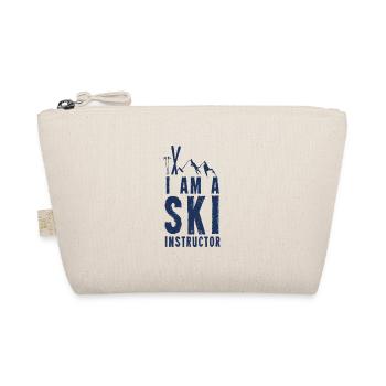 Ich bin Skilehrer - Bio-Täschchen - Natur - Vorne