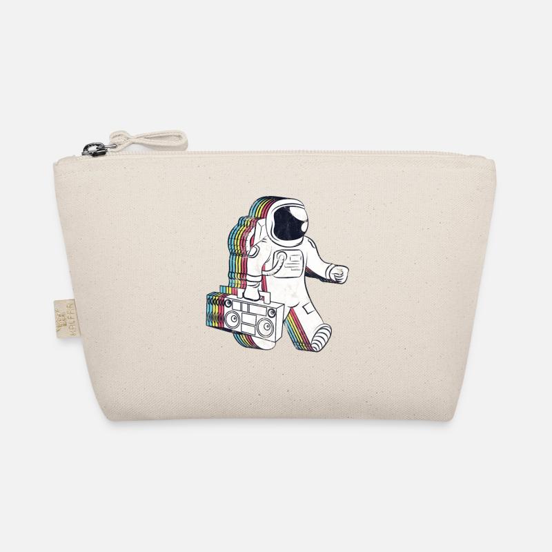 Astronaut Space Space Space Music Hipster - Organic Pouch - nature