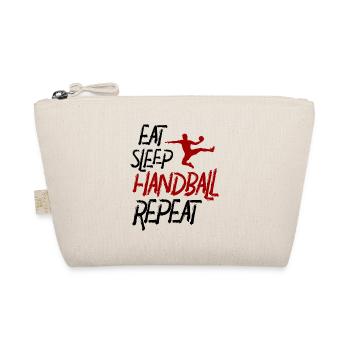 Eat Sleep Handball Répéter - Trousse biologique - nature - Devant
