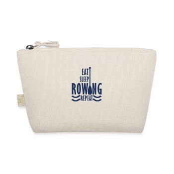Rowing Rowing Rowing Boat Rowing Rower Rowing - Organic Pouch - nature - Front