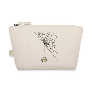 Spinne - Bio-Täschchen - Natur - Vorne