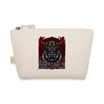 Viking Berserker Seekrieger Nordisch Geschenkidee - Bio-Täschchen - Natur - Vorne