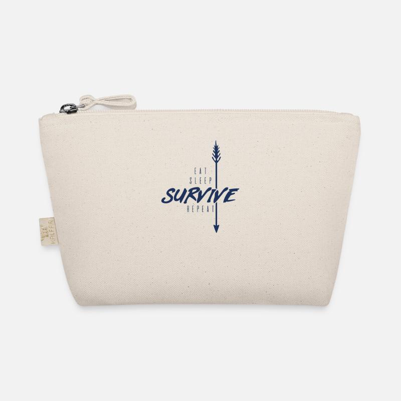 Survival Survival Survival Survival - Bio-Täschchen - Natur
