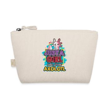 axolotl - Organic Pouch - nature - Front