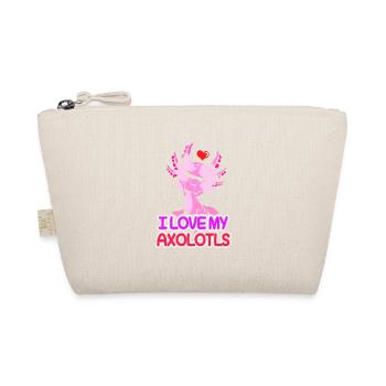 Axolotl Reptile Salamandre Aquarium Kawaii Lurch - Trousse biologique - nature - Devant